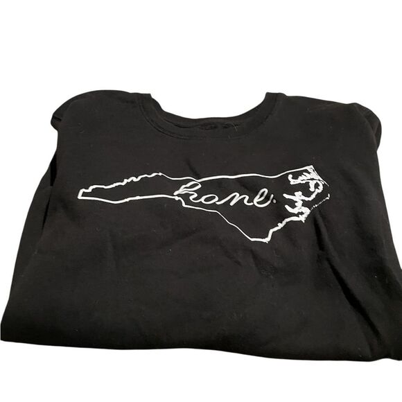 Black Graphic Sweatshirt - Picture 1 of 2